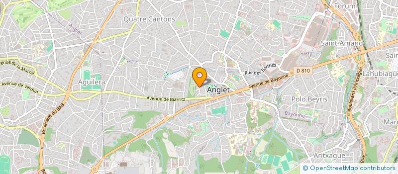 localisation de l'entreprise MONSIEUR MOUNIR AMEUR à ANGLET