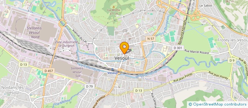 localisation de l'entreprise MONSIEUR MOUNIR AMOKRANE  VESOUL