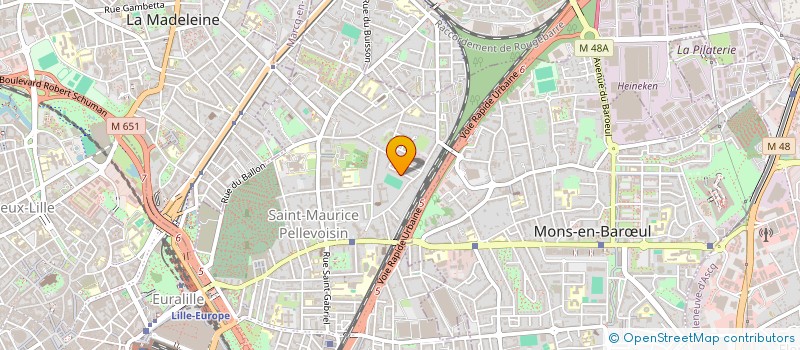 localisation de l'entreprise MONSIEUR MOUNIR AMRI à LILLE