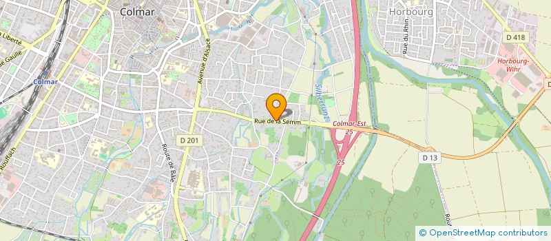 localisation de l'entreprise MONSIEUR MOUNIR AREZKI  COLMAR