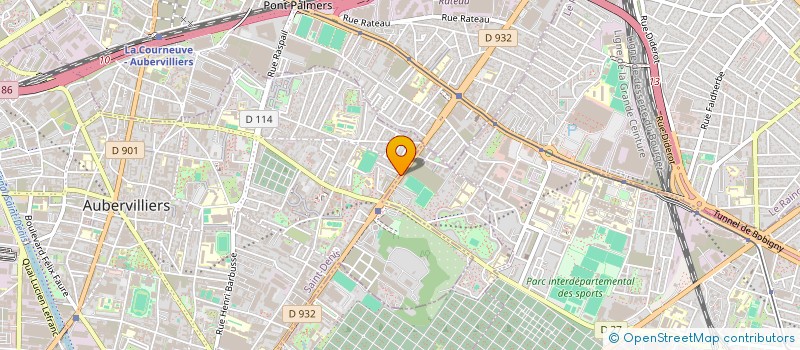 localisation de l'entreprise MONSIEUR MOUNIR ARJDAL à AUBERVILLIERS