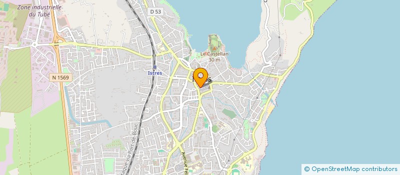 localisation de l'entreprise MONSIEUR MOUNIR ATI  ISTRES