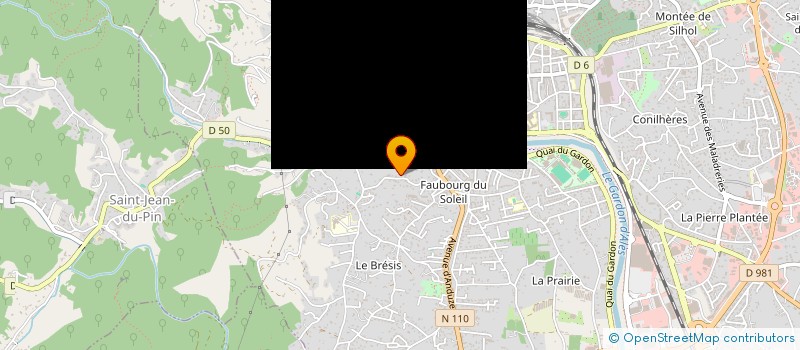 localisation de l'entreprise MONSIEUR MOUNIR ATOUI à ALES