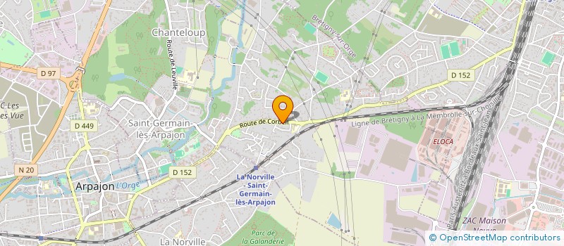 localisation de l'entreprise MONSIEUR MOUNIR ATTARI à SAINT-GERMAIN-LES-ARPAJON