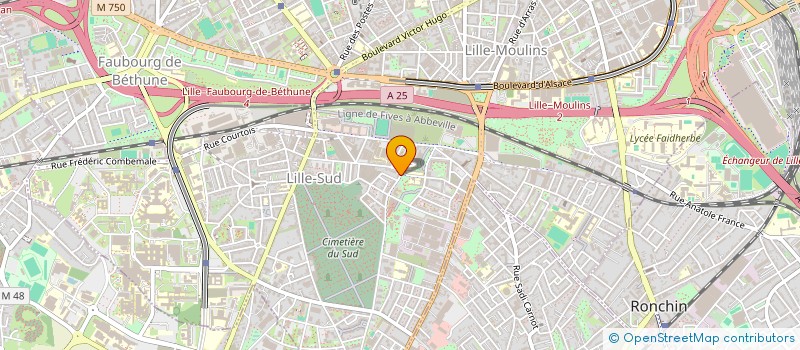 localisation de l'entreprise MONSIEUR MOUNIR AZZIOUI à LILLE