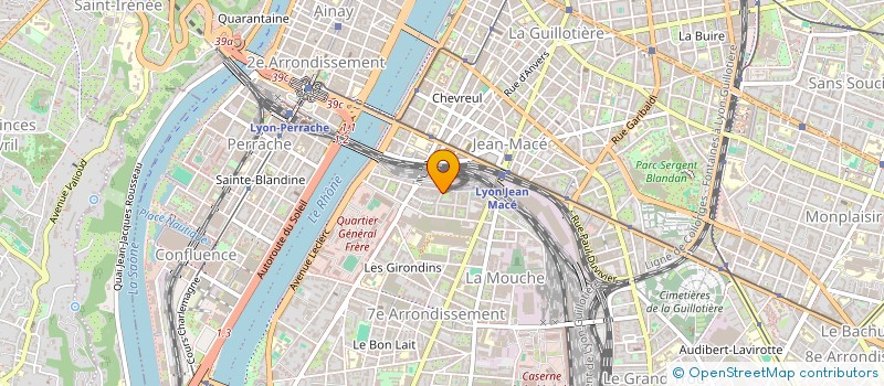 localisation de l'entreprise MONSIEUR MOUNIR BEJAOUI  LYON