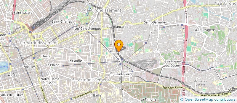 localisation de l'entreprise MONSIEUR MOUNIR BEL ACH à MARSEILLE