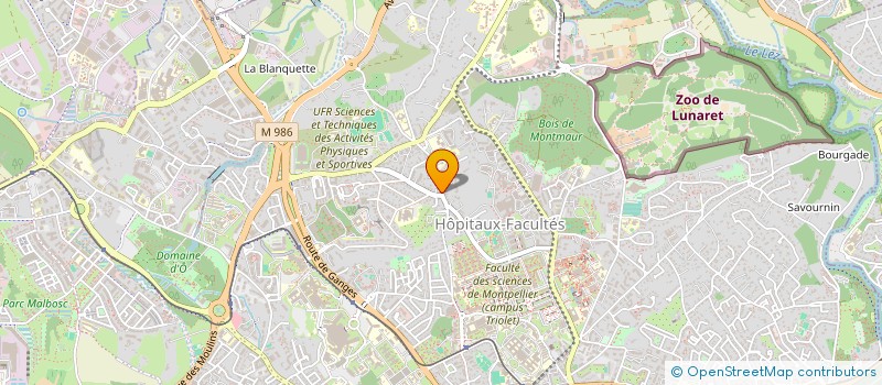 localisation de l'entreprise MONSIEUR MOUNIR BELBAGRA à MONTPELLIER