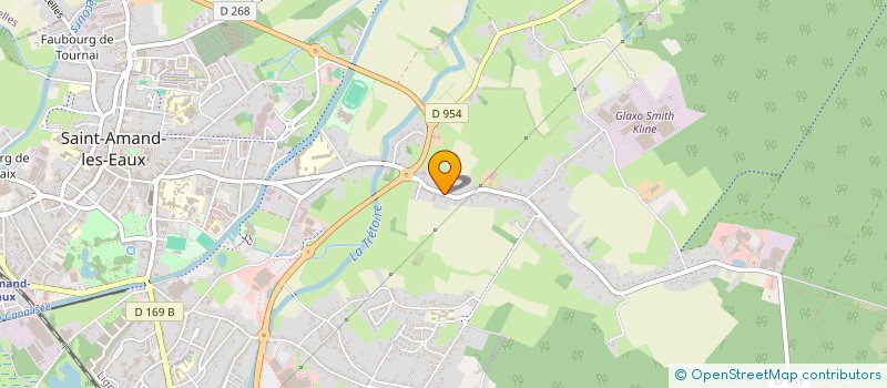 localisation de l'entreprise MONSIEUR MOUNIR BELHADDAD  SAINT-AMAND-LES-EAUX