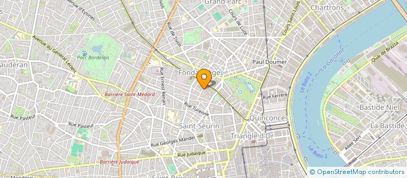 localisation de l'entreprise MONSIEUR MOUNIR BELHADJ  BORDEAUX