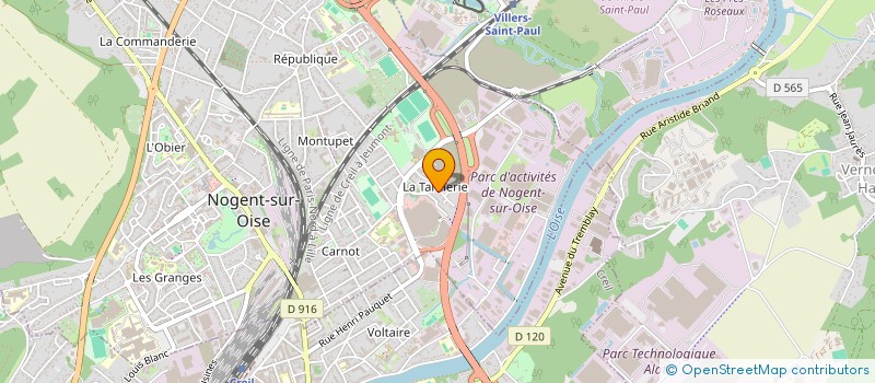 localisation de l'entreprise MONSIEUR MOUNIR BELMIR  NOGENT-SUR-OISE