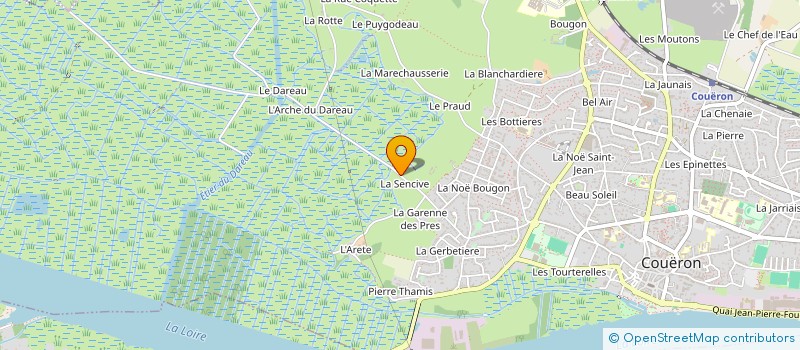 localisation de l'entreprise MONSIEUR MOUNIR BEN ABBOU à COUERON