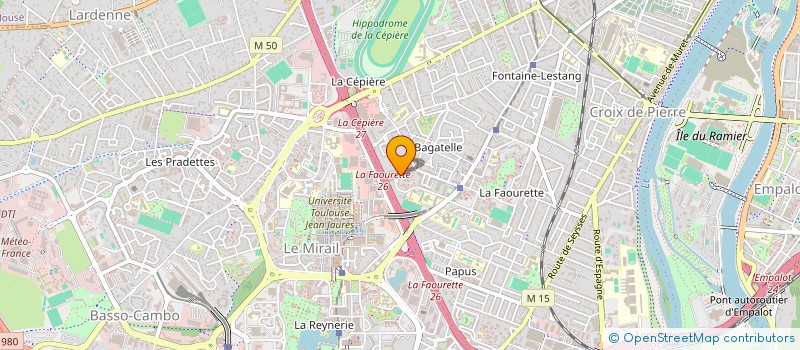 localisation de l'entreprise MONSIEUR MOUNIR BENABADJI SANCHEZ à TOULOUSE