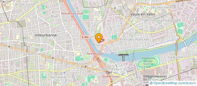 localisation de l'entreprise MONSIEUR MOUNIR BENARBIA  VAULX-EN-VELIN