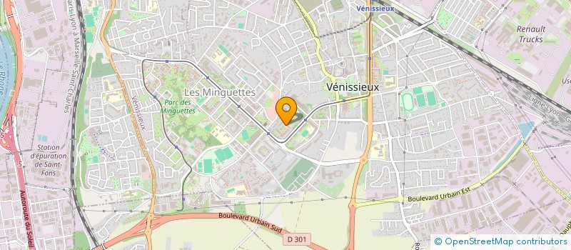 localisation de l'entreprise MONSIEUR MOUNIR BHIRI  VENISSIEUX