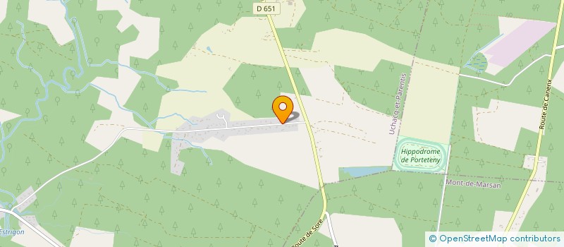 localisation de l'entreprise MONSIEUR MOUNIR BOUALI  UCHACQ-ET-PARENTIS