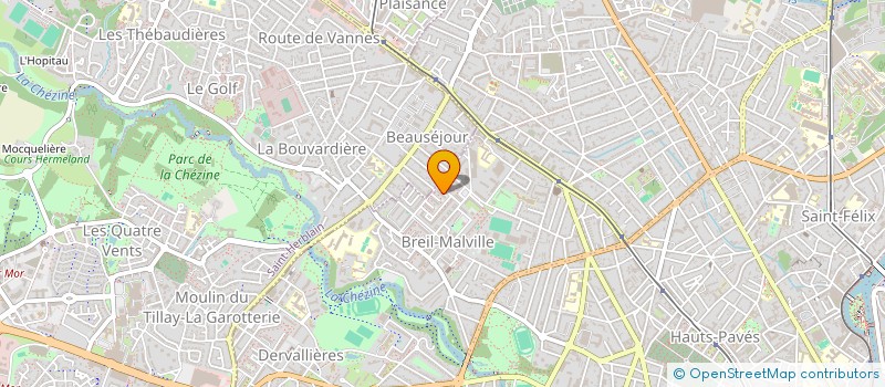 localisation de l'entreprise MONSIEUR MOUNIR BOUCHINA à NANTES