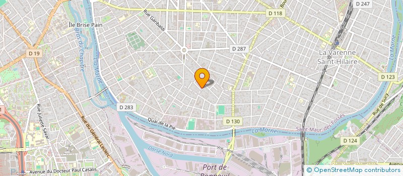 localisation de l'entreprise MONSIEUR MOUNIR BOUSSEDJRA à SAINT-MAUR-DES-FOSSES