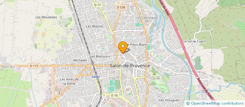 localisation de l'entreprise MONSIEUR MOUNIR BOUSSIF à SALON-DE-PROVENCE