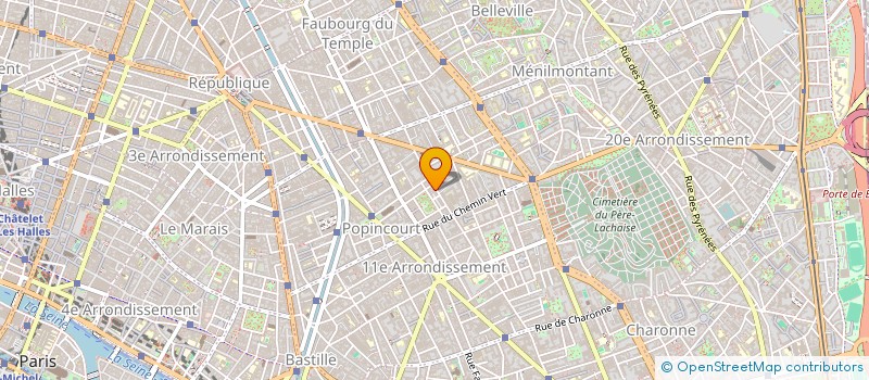 localisation de l'entreprise MONSIEUR MOUNIR BOUYAKOUB  PARIS