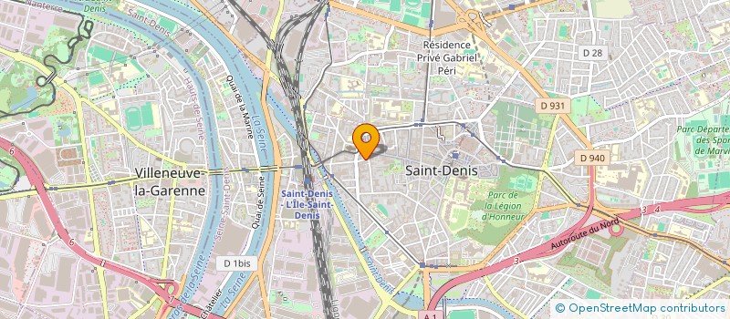 localisation de l'entreprise MONSIEUR MOUNIR BRAHMI  SAINT-DENIS