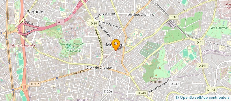 localisation de l'entreprise MONSIEUR MOUNIR CHARRAD à MONTREUIL