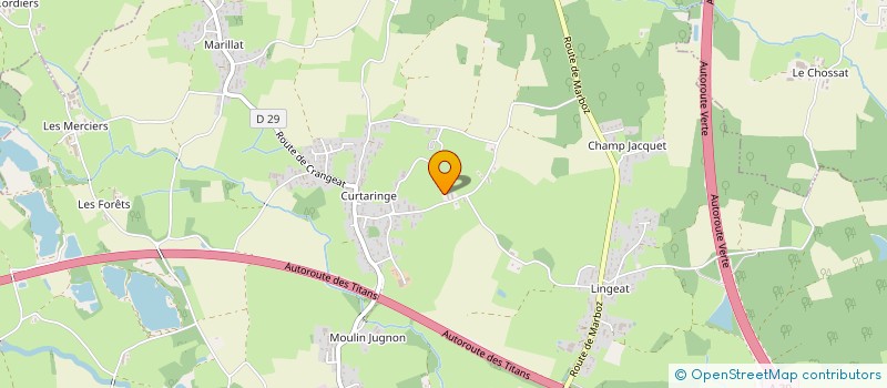 localisation de l'entreprise MONSIEUR MOUNIR CHERIFFA  VIRIAT