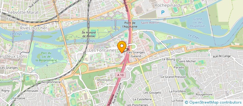 localisation de l'entreprise MONSIEUR MOUNIR DAOUAIRI  TOURS