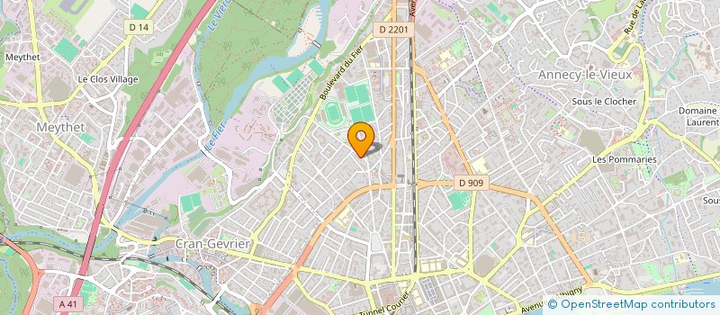 localisation de l'entreprise MONSIEUR MOUNIR DJABELLA à ANNECY