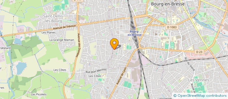 localisation de l'entreprise MONSIEUR MOUNIR DRICI  BOURG-EN-BRESSE