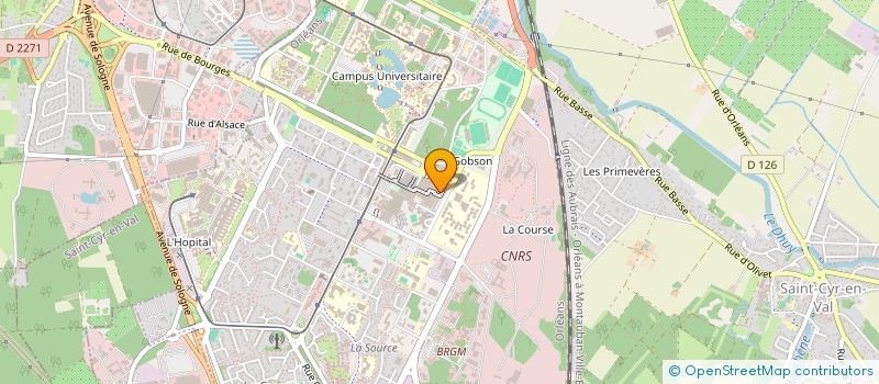 localisation de l'entreprise MONSIEUR MOUNIR EL AAOUDATI à ORLEANS