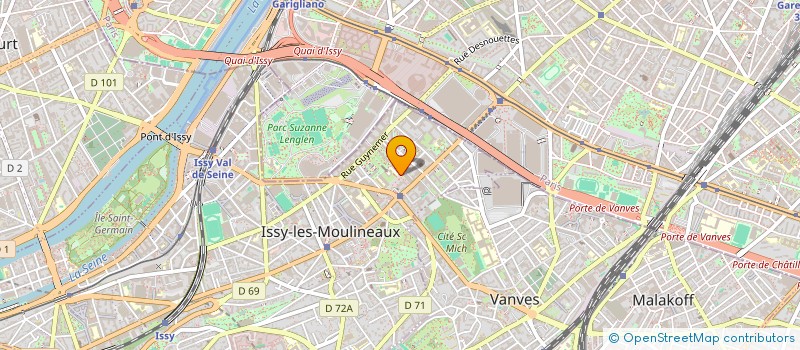 localisation de l'entreprise MONSIEUR MOUNIR EL ADEL à ISSY-LES-MOULINEAUX