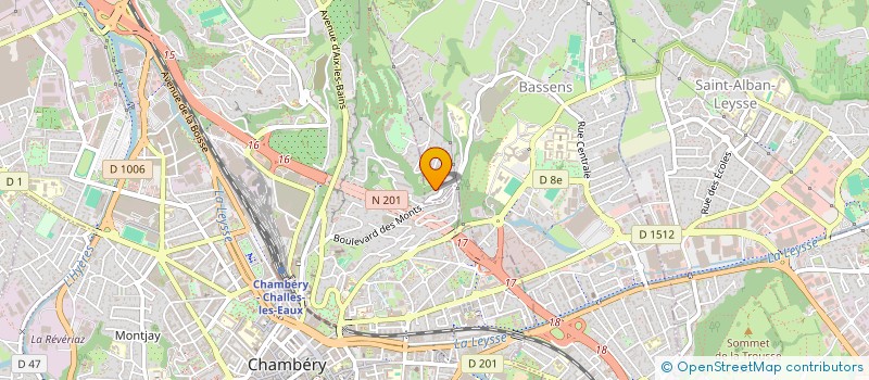 localisation de l'entreprise MONSIEUR MOUNIR EL AMRANI  BASSENS