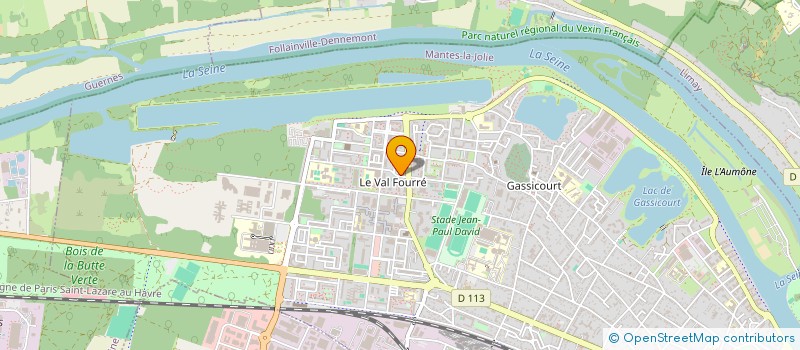 localisation de l'entreprise MONSIEUR MOUNIR EL HARRAR  MANTES-LA-JOLIE