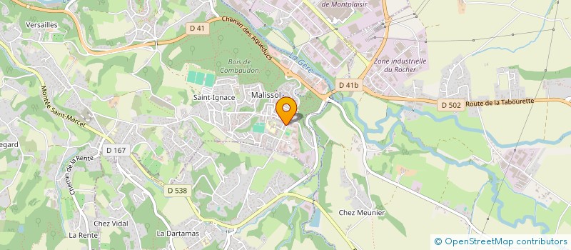 localisation de l'entreprise MONSIEUR MOUNIR EL HASSOUNI  VIENNE