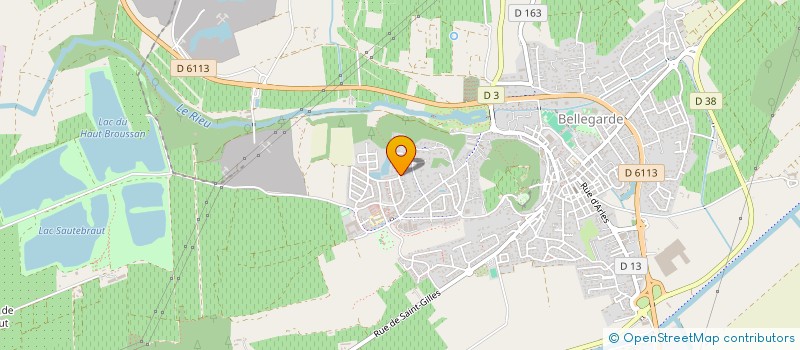 localisation de l'entreprise MONSIEUR MOUNIR EL MADDAGHRI  BELLEGARDE