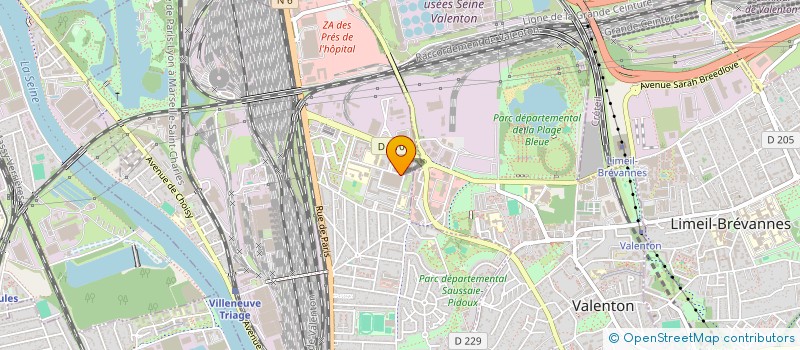 localisation de l'entreprise MONSIEUR MOUNIR EL RHAZI  VILLENEUVE-SAINT-GEORGES