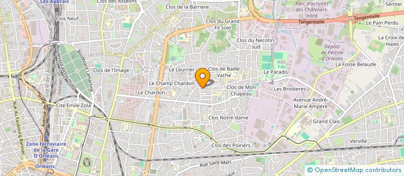 localisation de l'entreprise MONSIEUR MOUNIR ESSABI à ORLEANS