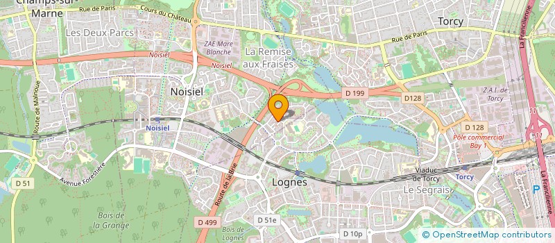 localisation de l'entreprise MONSIEUR MOUNIR GANEM  NOISIEL