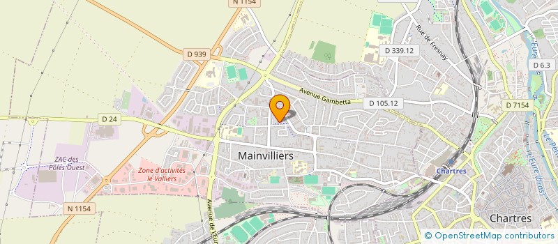 localisation de l'entreprise MONSIEUR MOUNIR GOUADRIA à MAINVILLIERS