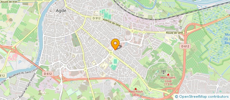 localisation de l'entreprise MONSIEUR MOUNIR HADDOUTI à MONTPELLIER