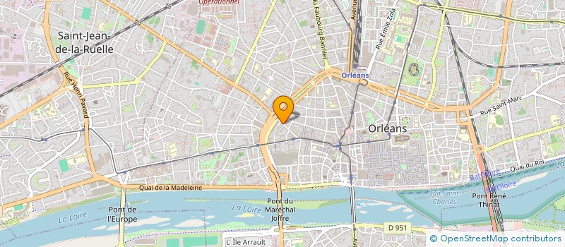 localisation de l'entreprise MONSIEUR MOUNIR HAMMOU ALLAL à ORLEANS