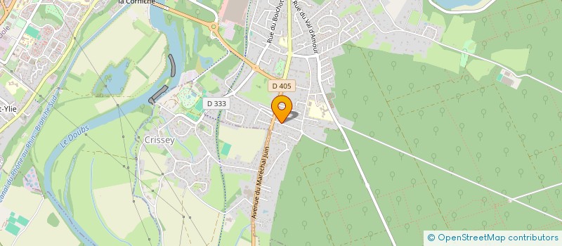 localisation de l'entreprise MONSIEUR MOUNIR HAMZA à DOLE