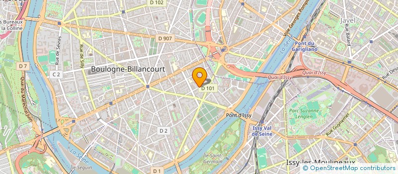 localisation de l'entreprise MONSIEUR MOUNIR HANA REZK à BOULOGNE BILLANCOURT