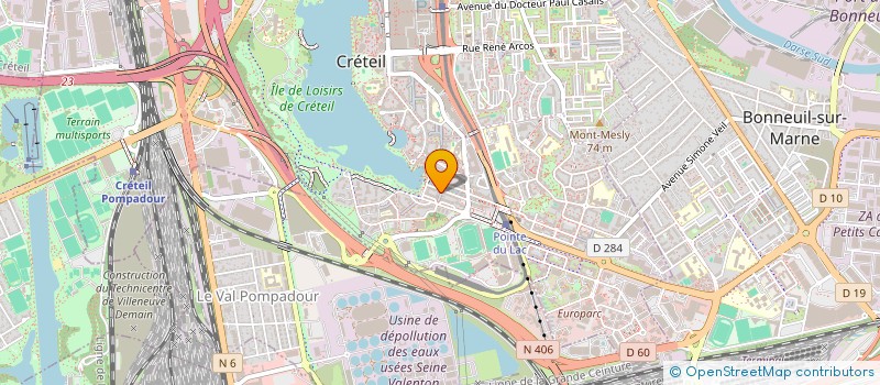 localisation de l'entreprise MONSIEUR MOUNIR HELAL  CRETEIL