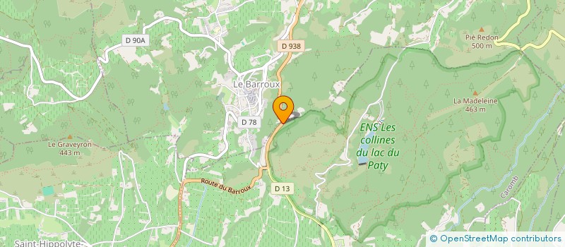 localisation de l'entreprise MONSIEUR MOUNIR ISRANDER  CAROMB