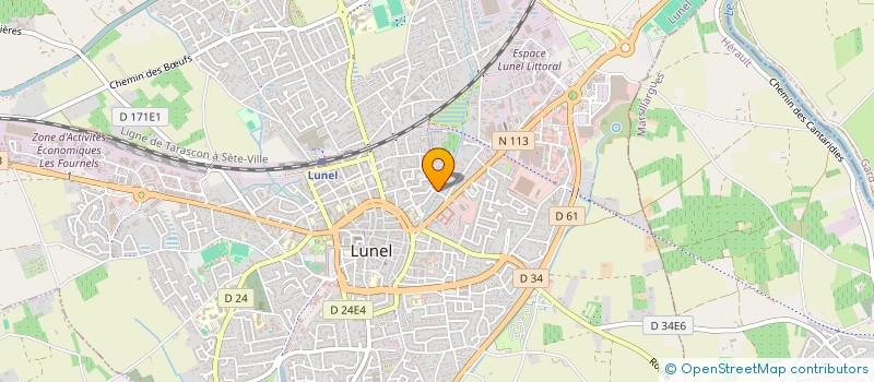 localisation de l'entreprise MONSIEUR MOUNIR JARMOUNI à LUNEL