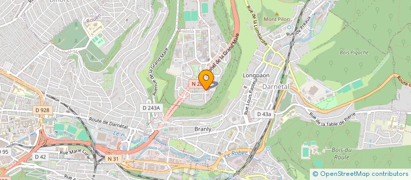 localisation de l'entreprise MONSIEUR MOUNIR JELASSI  ROUEN