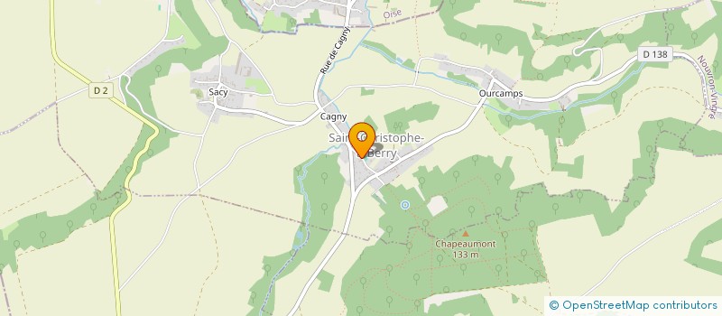 localisation de l'entreprise MONSIEUR MOUNIR KACHOUR  SAINT-CHRISTOPHE-A-BERRY