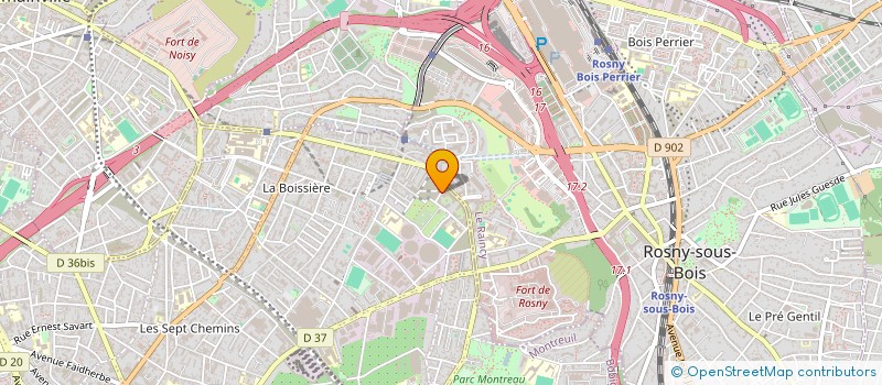 localisation de l'entreprise MONSIEUR MOUNIR KADI à MONTREUIL